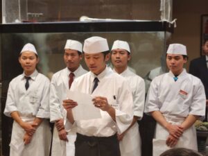 労働者外国人の発表会
