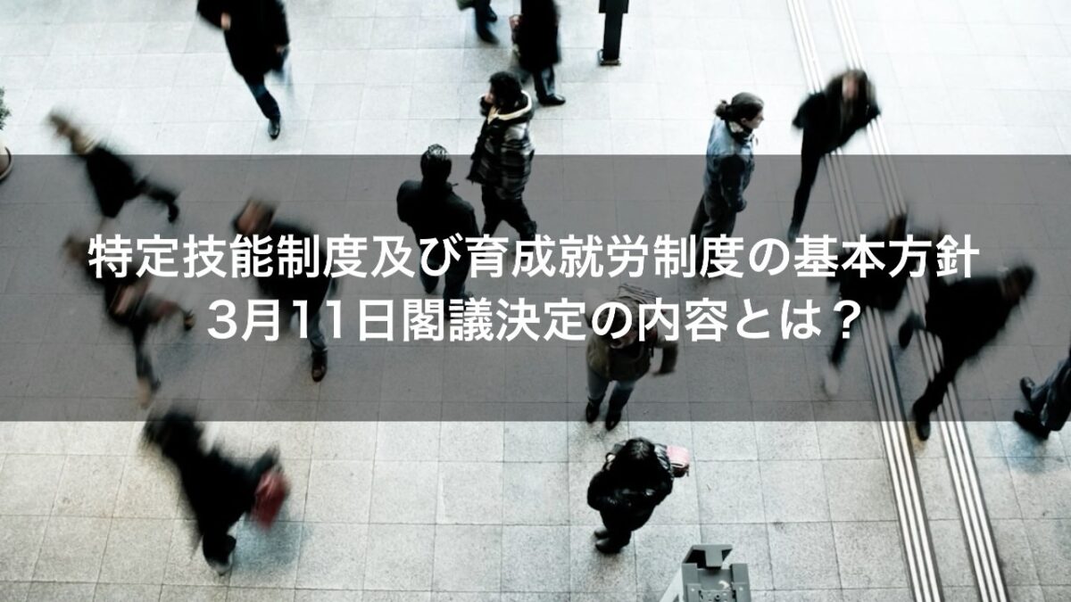 特定技能制度の実務 入管・労働法令、基本方針、分野別運用方針